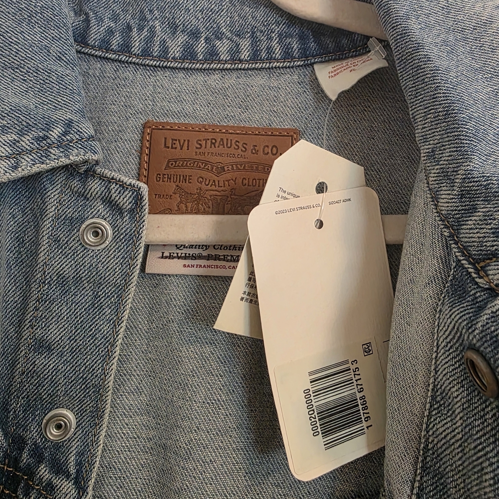 Levi's Light Blue Denim Maxi Dress - Picture 2 of 9